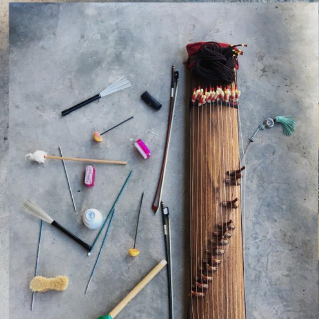 Gayageum with preparations